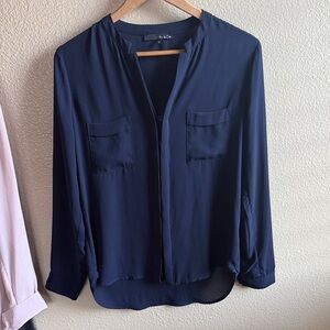 Ro & De Navy Women's Blouse